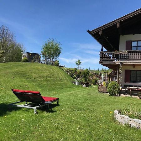 Ferienwohnung Draexl Garten Und Bergblick Nußdorf am Inn Εξωτερικό φωτογραφία