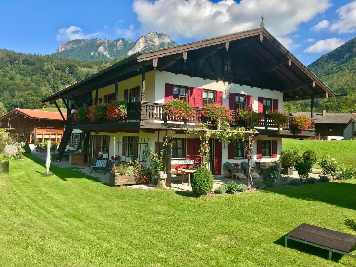 Ferienwohnung Draexl Garten Und Bergblick Nußdorf am Inn Εξωτερικό φωτογραφία