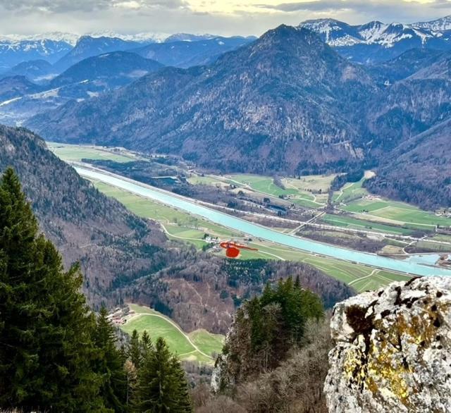 Ferienwohnung Draexl Garten Und Bergblick Nußdorf am Inn Εξωτερικό φωτογραφία